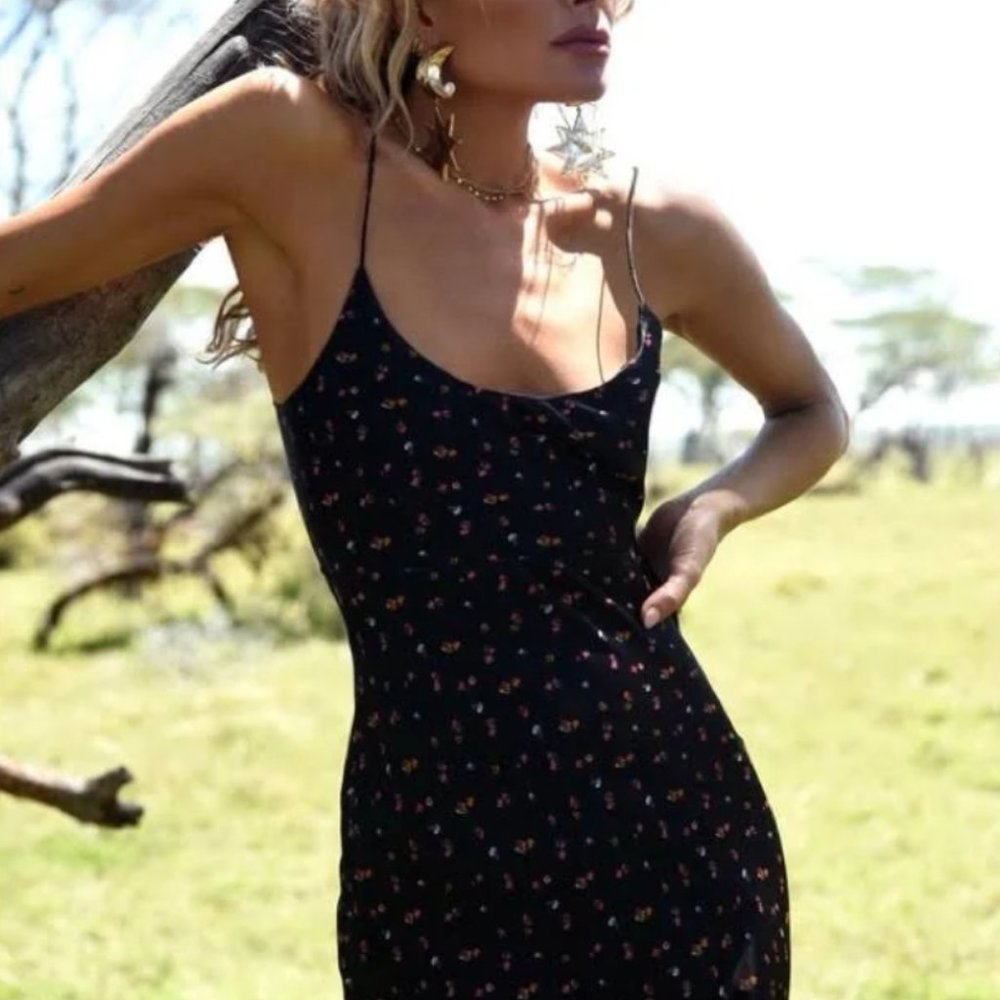 Rat & Boa Floral Dress RARE Sold Out online L